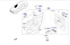 مقبض باب داخلي