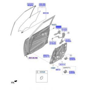 قاعدة مقبض باب خارجية