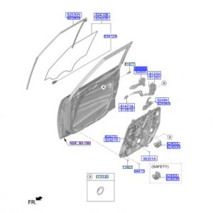 قاعدة مقبض باب خارجية