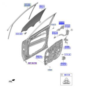 قاعدة مقبض باب خارجية