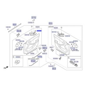 ذراع ديكور داخلي لغلق الباب