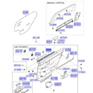 جلدة حزام باب داخلية
