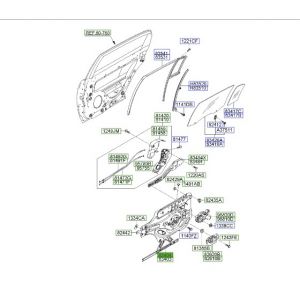 منظم كهربائي لرفع و تنزيل زجاج الباب الخلفي يمين