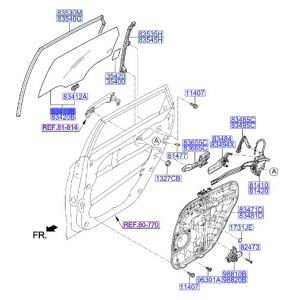 زجاج نافذة الباب