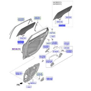 زجاج نافذة الباب