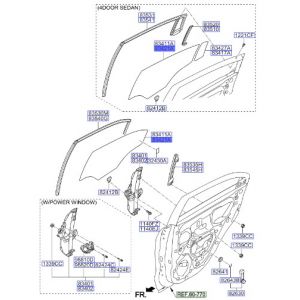 زجاج نافذة الباب