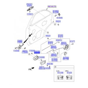 مقبض باب داخلي