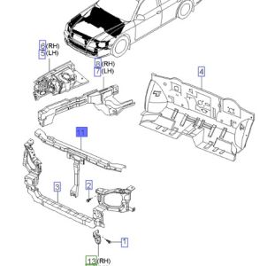 مثبت رديتر وسط