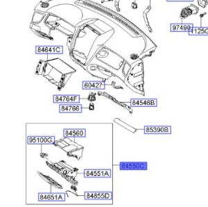علبة طفاية السجائر على الطبلون
