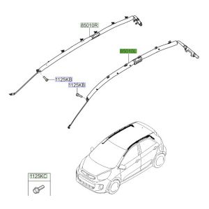 ايرباق سقف جانبي يسار