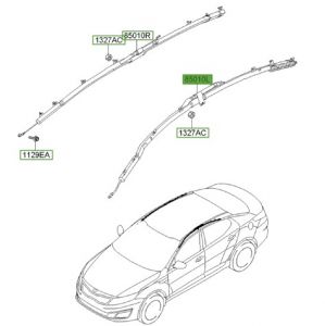 ايرباق سقف جانبي يسار