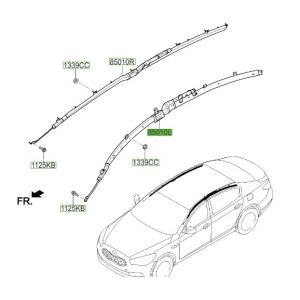 ايرباق سقف جانبي يسار
