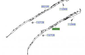 ايرباق سقف جانبي يسار