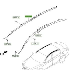 ايرباق سقف جانبي يمين