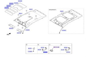 مقبض سقف أمامي يمين