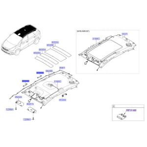 مقبض سقف أمامي يمين