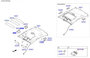 مقبض سقف أمامي