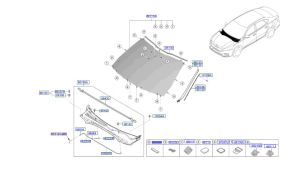 جلدة زجاج أمامي