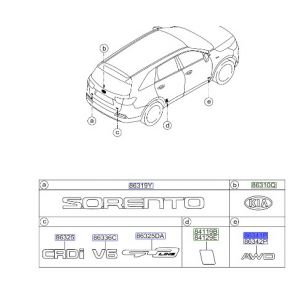 شعار ALL WHEEL DRIVE