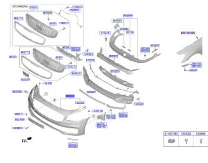 جلدة صدام أمامي