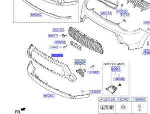 صدام أمامي وسط