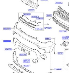 صدام أمامي وسط
