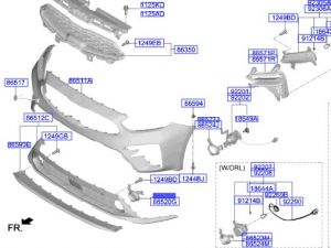 غطاء كشاف يسار
