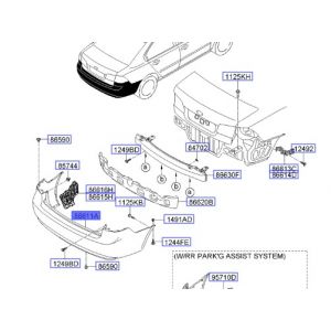 جلدة صدام خلفي