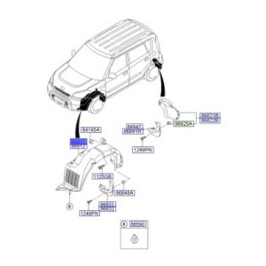 بطانة رفرف أمامي يسار
