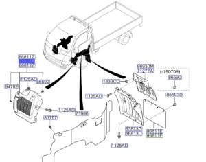 بطانة رفرف أمامي يسار