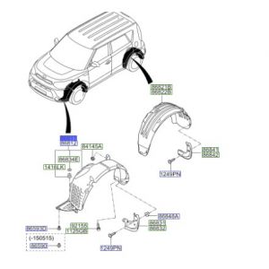 بطانة رفرف أمامي يسار