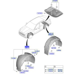 بطانة رفرف أمامي يسار