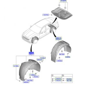 بطانة رفرف أمامي يسار