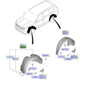 بطانة رفرف أمامي يمين