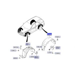بطانة رفرف خلفي يسار