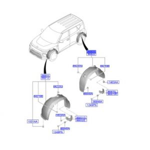 بطانة رفرف خلفي يسار