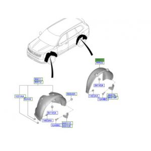 بطانة رفرف خلفي يسار