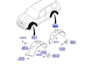 بطانة رفرف خلفي يمين