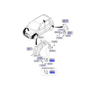 نسافة خلفية