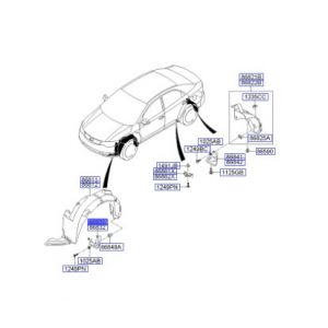 نسافة امامية