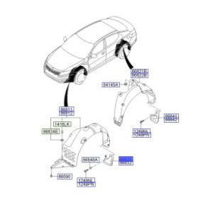 نسافة امامية