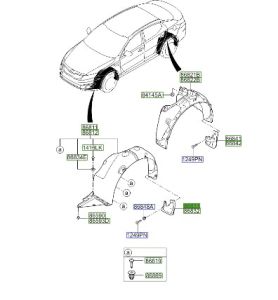 نسافة امامية