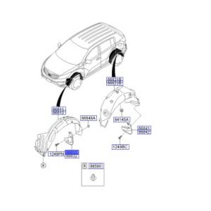 نسافة امامية