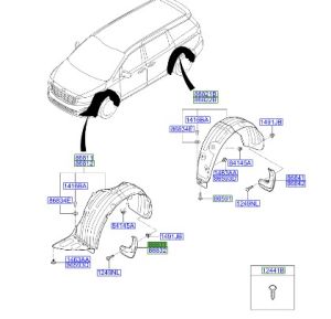 نسافة امامية