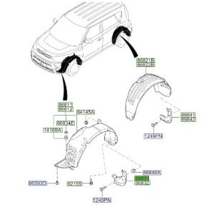 نسافة امامية