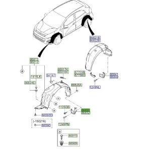 نسافة امامية