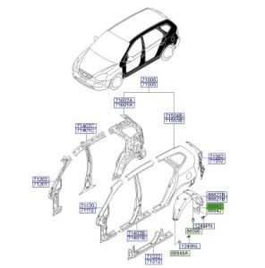 نسافة خلفية