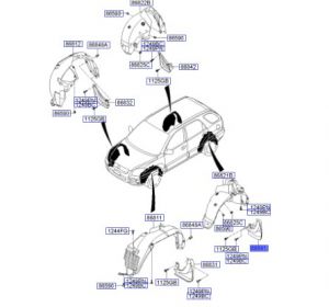 نسافة خلفية