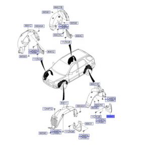 نسافة خلفية