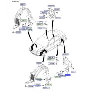 نسافة خلفية